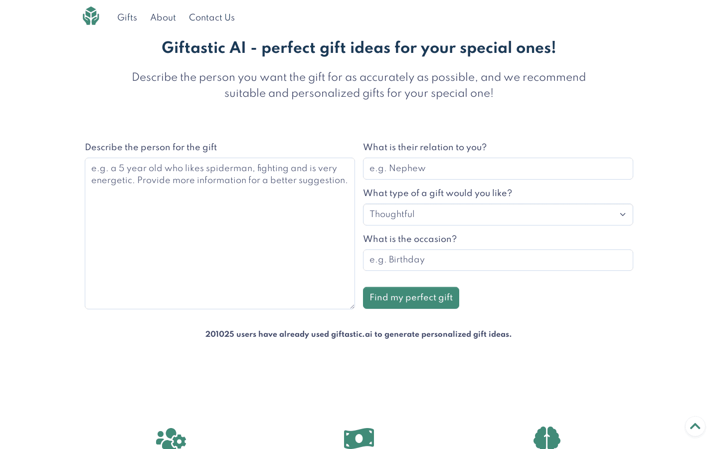 GiftasticAI preview