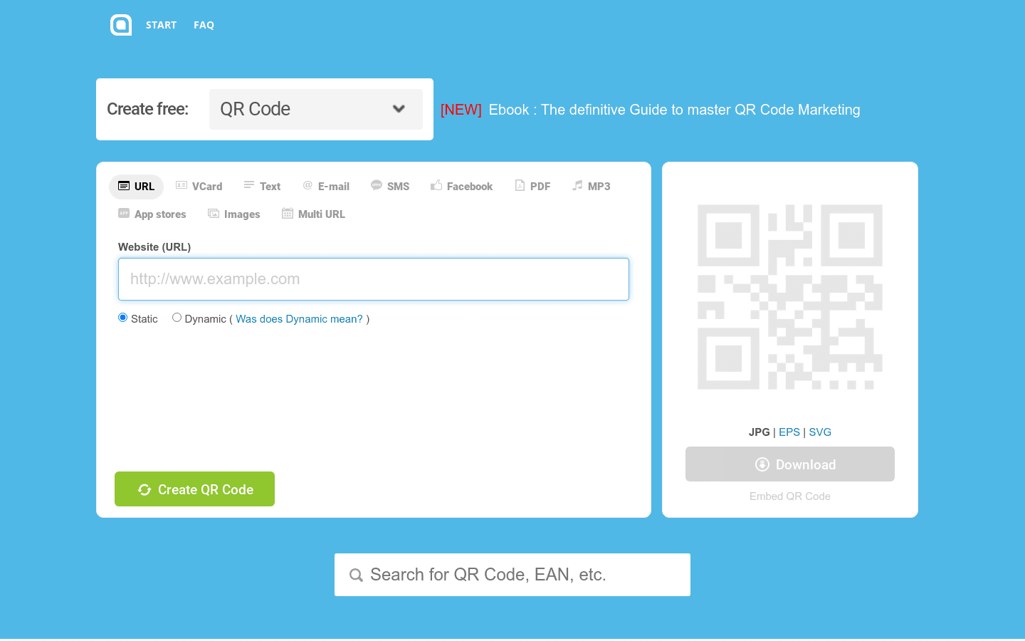 Free Barcode Generator preview